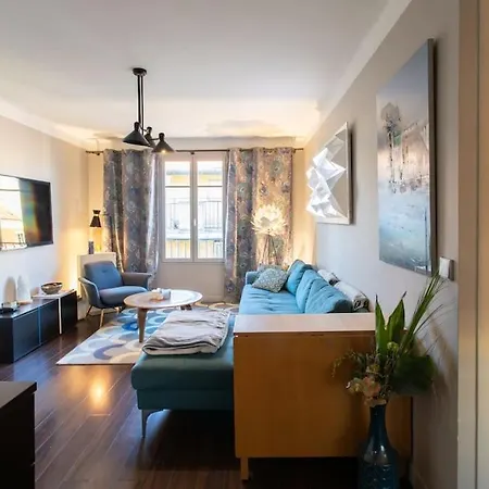 #39 Old Town 3 Bdr Ac Balcony 5mins Walk To Sea 니스