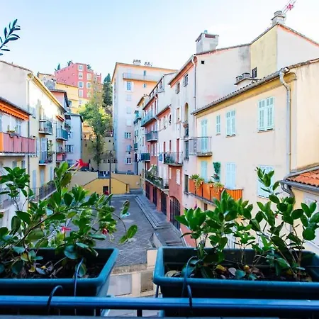 #39 Old Town 3 Bdr Ac Balcony 5mins Walk To Sea * 니스