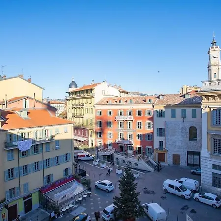#39 Old Town 3 Bdr Ac Balcony 5mins Walk To Sea * 니스